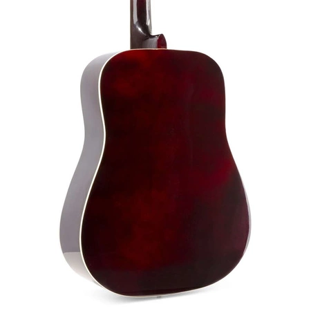 Zestaw: Gitara akustyczna Max Solojam Western sunbarst+ akcesoria