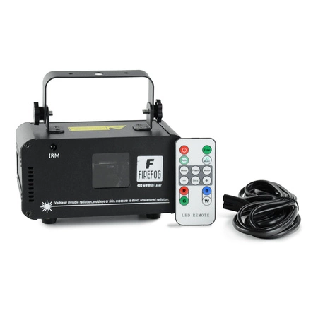 Laser dyskotekowy 400 mW RGB Firefog