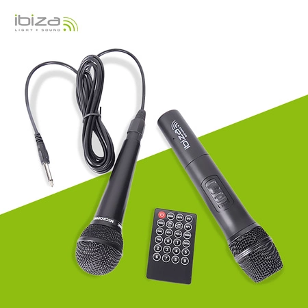 Kolumna mobilna Ibiza PORT8UHF-BT-TWS + pokrowiec