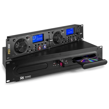 Podwójny odtwarzacz CD MP3 USB Power Dynamics PDX350