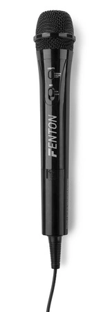 Mikrofon karaoke z oświetleniem LED RGB KMD55B czarny