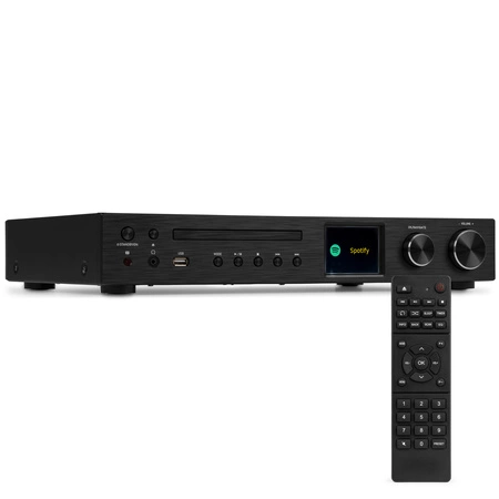 System dźwiękowy Fenton 2.1 do domu - Zestaw z subwooferem i 2 głośnikami - Bluetooth, DAB+ i FM - 200W