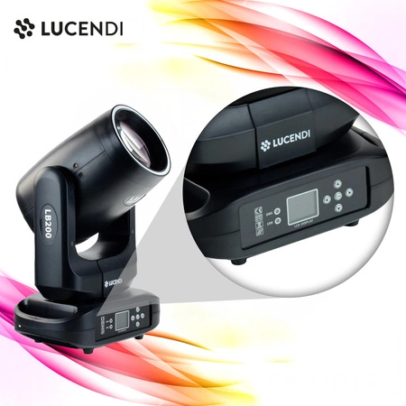 Głowa ruchoma LB200 Beam 200W LED Lucendi