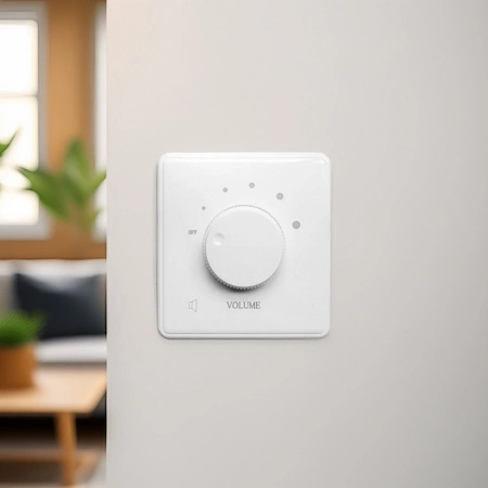 Regulator głośności 10W/100V - ARG1 biały Audioport