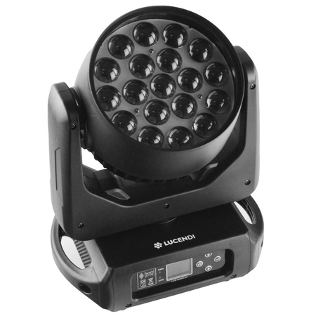 Głowa ruchoma WASHY285 19x15W LED Zoom Wash Lucendi