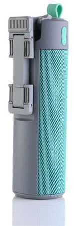Przenośny głośnik wielofunkcyjny Bluetooth FREESOUND z selfie stick niebieski