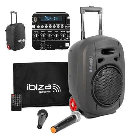 Kolumna mobilna Ibiza PORT8UHF-MKII-TWS