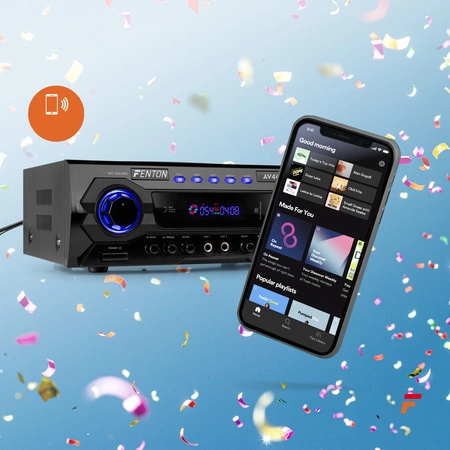 Wzmacniacz karaoke 2x 250W BT pilot AV460 Fenton