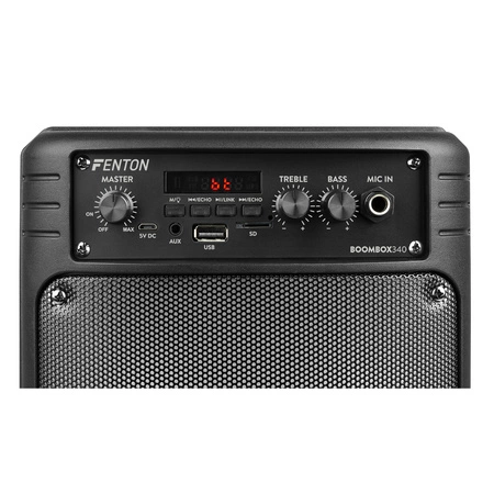 Boombox głośnik mobilny BT BoomBox340 LED mic Fenton