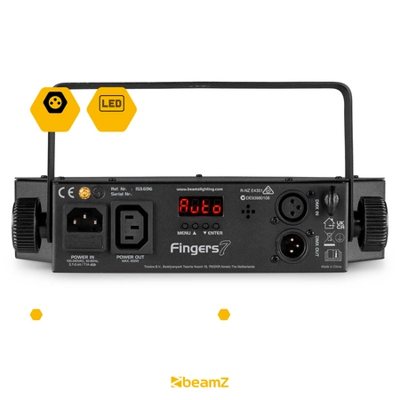 Efekt imprezowy LED Fingers7 DMX RGBW Beamz