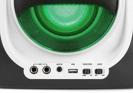 Karaoke system z CD i 2 mikrofonami SBS30W