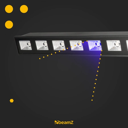 Belka oświetleniowa LED BAR UV 12x 3W BeamZ BUVW123