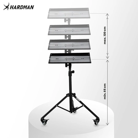 Statyw pod laptop projektor podstawka i kółkami HPS2 Hardman