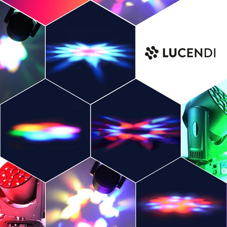 Głowa ruchoma BIGBEE285 19x15W LED Be Eyes Lucendi