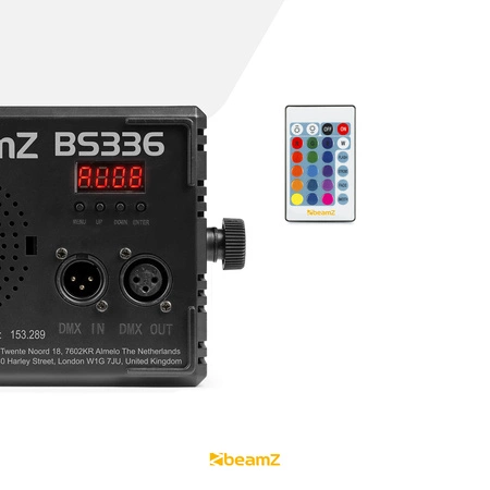 Stroboskop LED RGB+W Combi Beamz