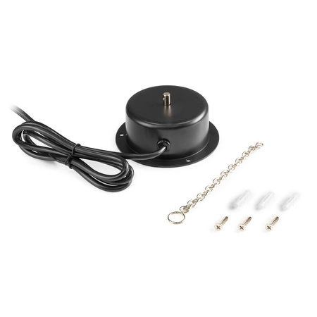 Zestaw: Kula lustrzana 20cm+ napęd sieciowy+ reflektor pinspot LED 5W