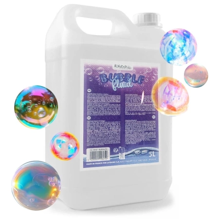 Zestaw: Wytwornica dymu i baniek z diodami RGBW Cyclone400+ płyn do dymu i baniek