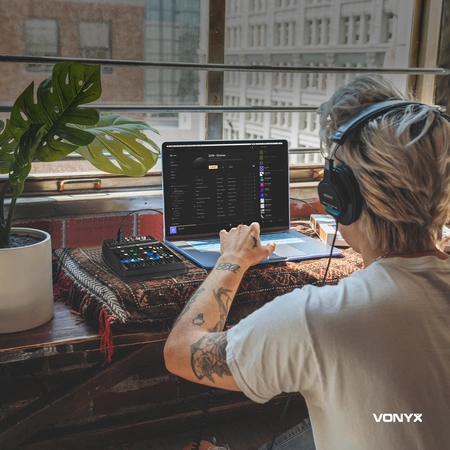 Mikser analogowy USB BT VMM100 Vonyx