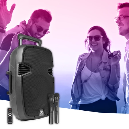 Kolumna mobilna z mikrofonami Vonyx SPJ-PA912