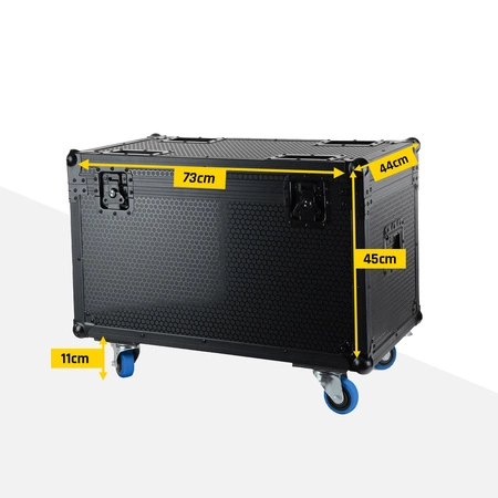 Zestaw: 4x Głowa ruchoma BEE280 7x40W LED Bee Eyes Lucendi+ dedykowane case