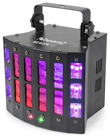 Efekt świetlny LED DERBY z laserem i stroboskopem BeamZ MAGIC2