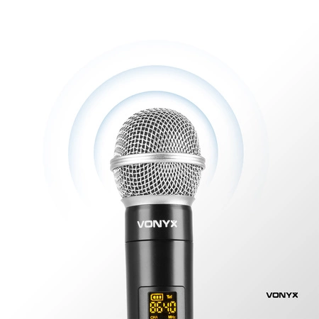 WM55 Bezprzewodowy mikrofon UHF typu Plug&Play