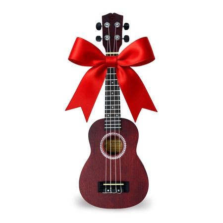 Ukulele sopranowe struny Aquila 21" HRF21 czerwone Golden Guitar