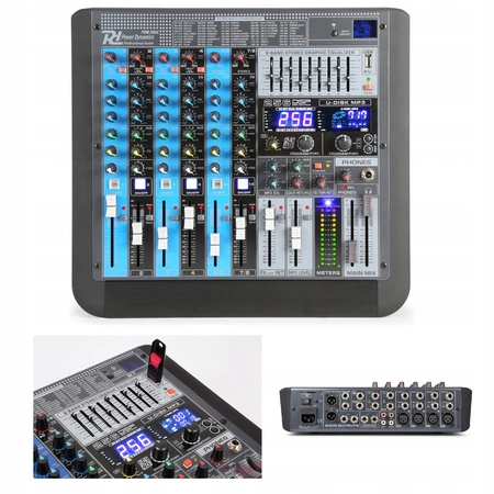 Mikser 8- kanałowy PDM-S804 Power Dynamics