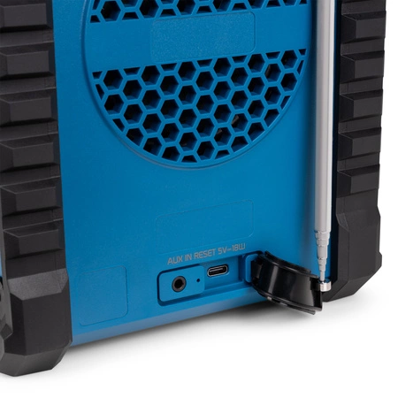 Radio budowlane Temi Jobsite DAB+ FM z akumulatorem Audizio