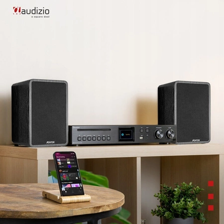 Radio internetowe Brescia DAB+ FM CD BT + 2x kolumna+ okablowanie