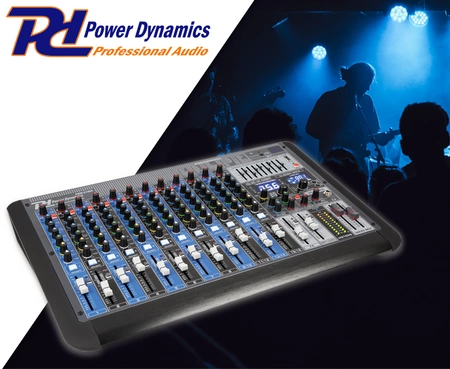 Mikser 16- kanałowy PDM-S1604 Power Dynamics