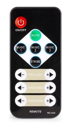 Zestaw oświetleniowy 4w1 MAX PARTYBAR09 + torba