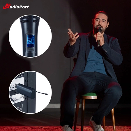 Mikrofon bezprzewodowy doręczny Audioport MV1