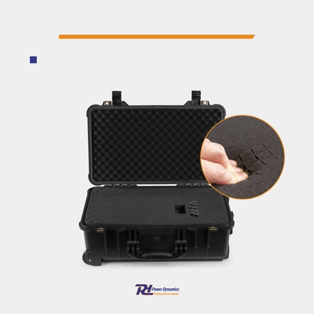 Uniwersalna walizka transportowa case GIGCase30T - IP67 - kolor czarny Power Dynamics -