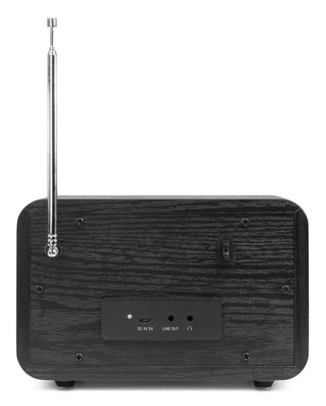 Radio Milan DAB radio z akumulatorem czarne