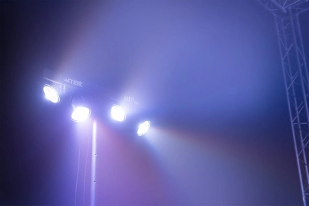 Zestaw oświetleniowy MAX Partybar11 - 4x 20W COB Par + statyw