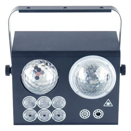 Efekt imprezowy multiefekt 4w 1 LED DMX pilot Firefog