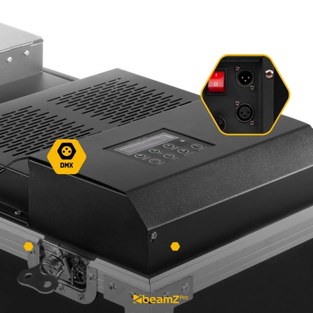 Zestaw: Wytwornica o dymu ciężkiego DMX LF1500+ płyn do dymu 20L Prosmoke H