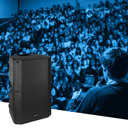 Zestaw nagłośnieniowy aktywny 2x kolumna 15" 1000W+ statywy+ okablowanie