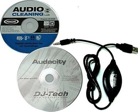 Analogowo-cyfrowy konwerter DJTECH MINI2USB