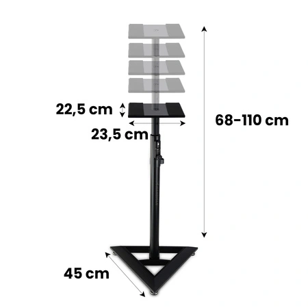 Statyw pod monitor studyjny 68-110cm HLM55 Hardman