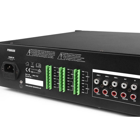 6 strefowy system instalacyjny z czarnymi głośnikami 20 x 4" BV40B