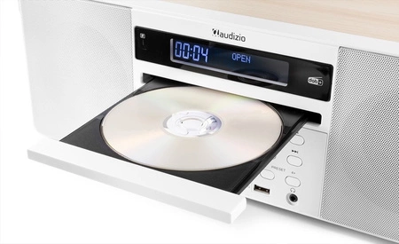 System muzyczny PRATO ALL-IN-ONE CD / DAB + biały