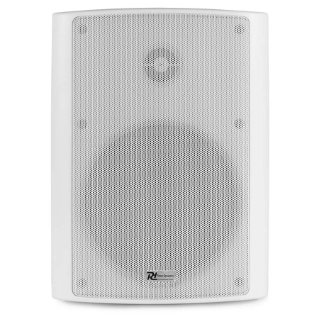 Zestaw białych głośników naściennych 16 x 6.5" BC65V z wzmacniaczem