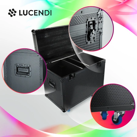 Zestaw: 2 głowy ruchome BIGBEE285 + Case