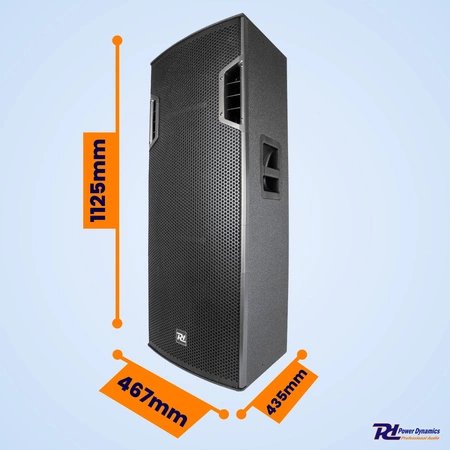 Kolumna aktywna 2x 15'' 800W Power Dynamics PD625A