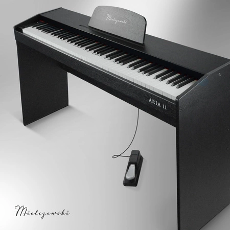 Pianino cyfrowe 88 klawiszy ze statywem Aria II Mielczewski