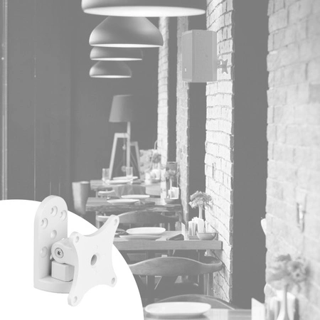 Uchwyt ścienny obracany do głośników PDW biały PDWSW Power Dynamics