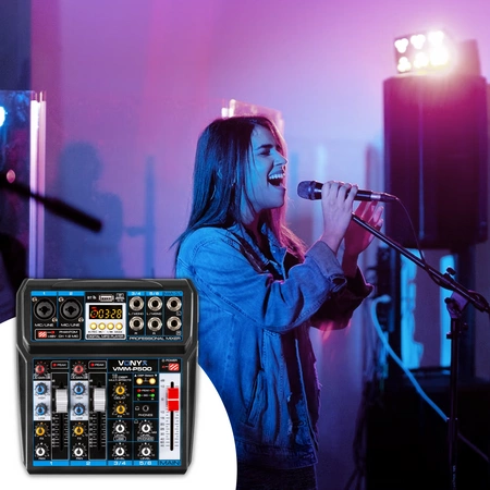 Mikser 4-kanałowy DSP USB MP3 BT VMM-P500 Vonyx