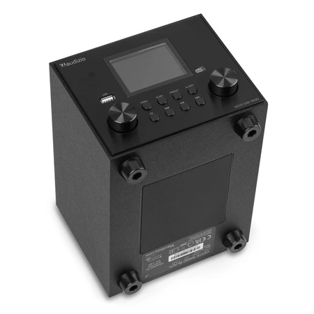 Radio Audizio Vieste DAB+ z subwooferem, czarne